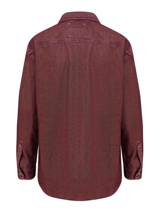 26SS 골든구스 셔츠 GWP02525P00240540249 BURGUNDY - GOLDEN GOOSE