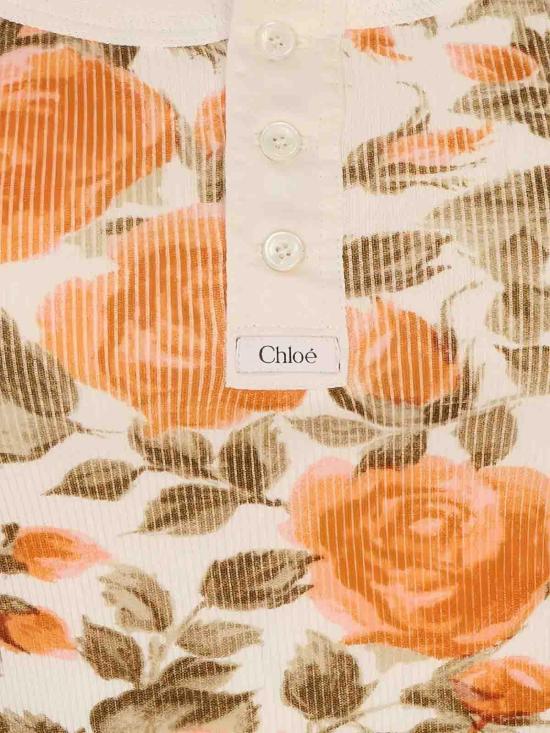 26SS 끌로에 반팔 티셔츠 CH26UJH5690992I Orange - CHLOE