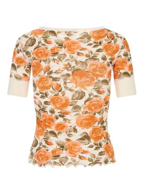 26SS 끌로에 반팔 티셔츠 CH26UJH5690992I Orange - CHLOE