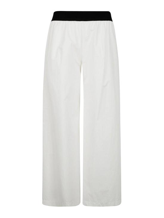  마리아 칼데라라 스트레이트 팬츠 T364P1 White