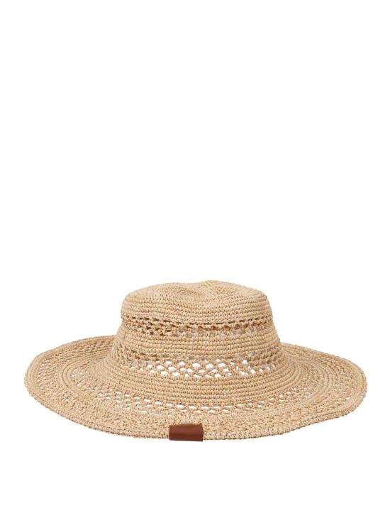 26SS 루슬란바진스키 버킷햇 BCT036SS26STRKNDRKFLTLNATURALSTRAW Beige