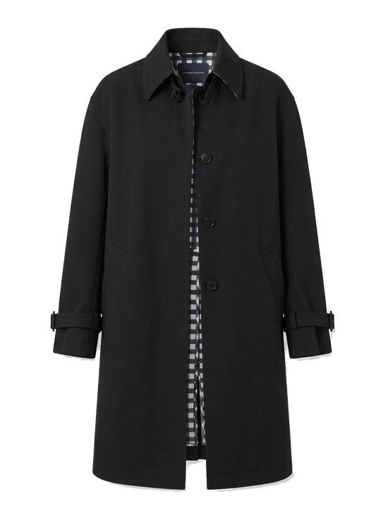 26SS 에르마노 설비노 트렌치 코트 D486D315OWQ95708 Black