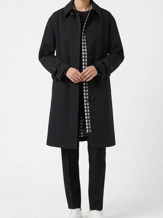 26SS 에르마노 설비노 트렌치 코트 D486D315OWQ95708 Black - ERMANNO SCERVINO