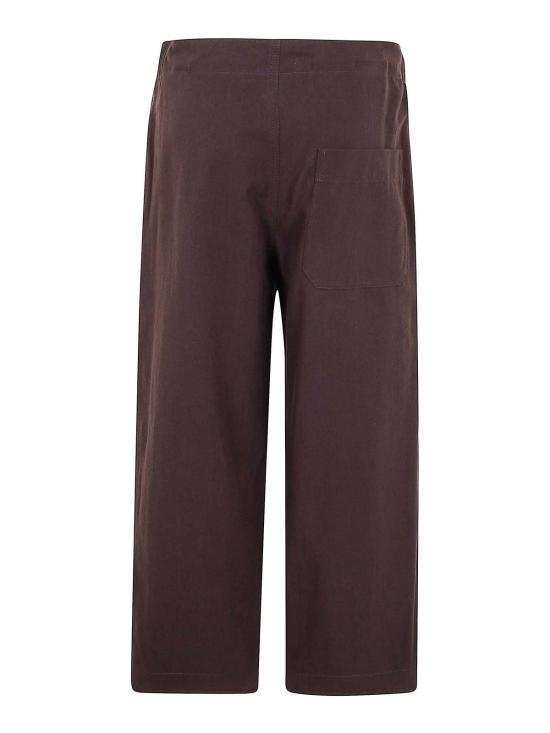 25FW 와이즈 요지 야마모토 스트레이트 팬츠 YLP040192 Brown - Y’S YOHJI YAMAMOTO