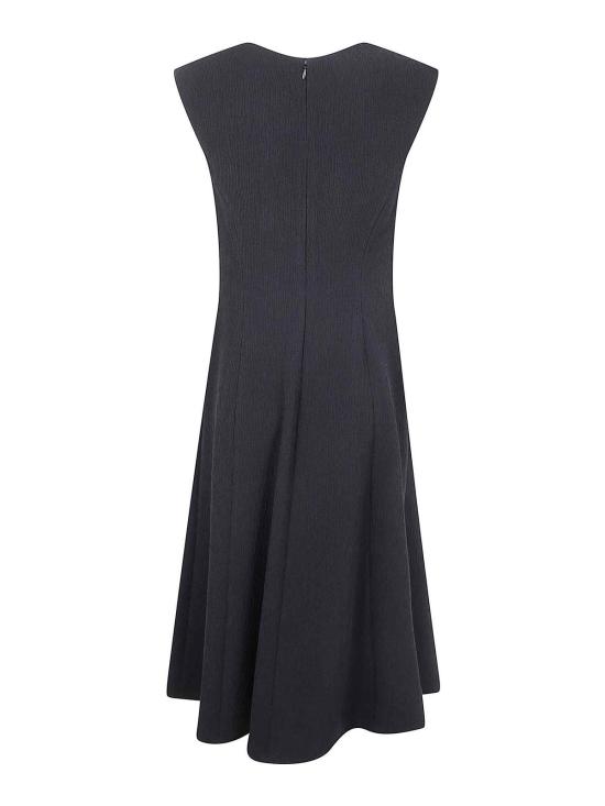 25FW 엠포리오 아르마니 롱 원피스 EW001717AF14727UC001 BLACK - EMPORIO ARMANI