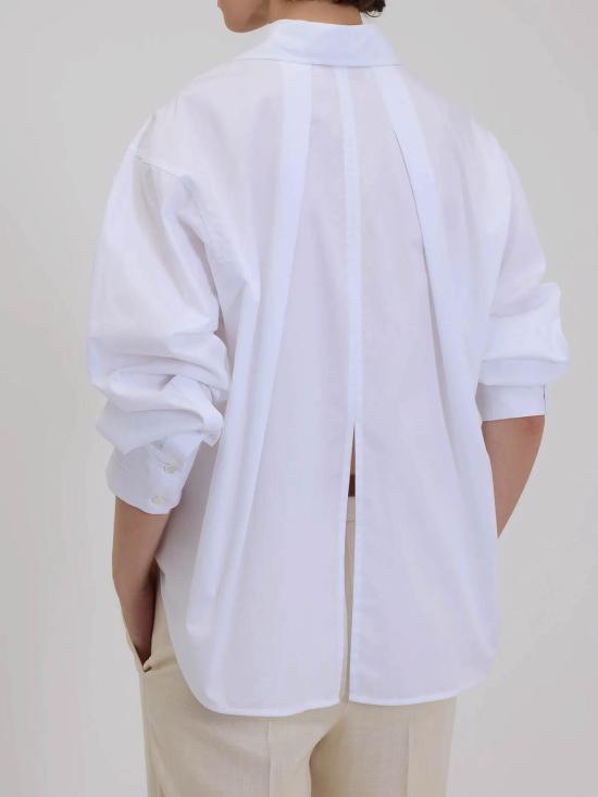 26SS 에르마노 피렌제 블라우스 D48EK024E35MFB2010797 WHITE - ERMANNO FIRENZE