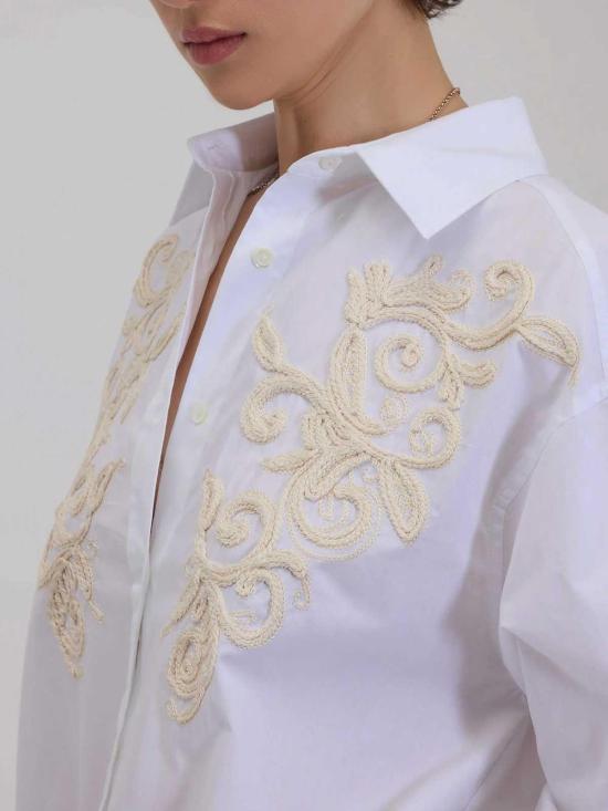 26SS 에르마노 피렌제 블라우스 D48EK024E35MFB2010797 WHITE - ERMANNO FIRENZE