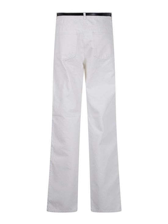 25FW 엘리자베타프랜치 스트레이트 팬츠 PJ13I556E2309 White - ELISABETTA FRANCHI