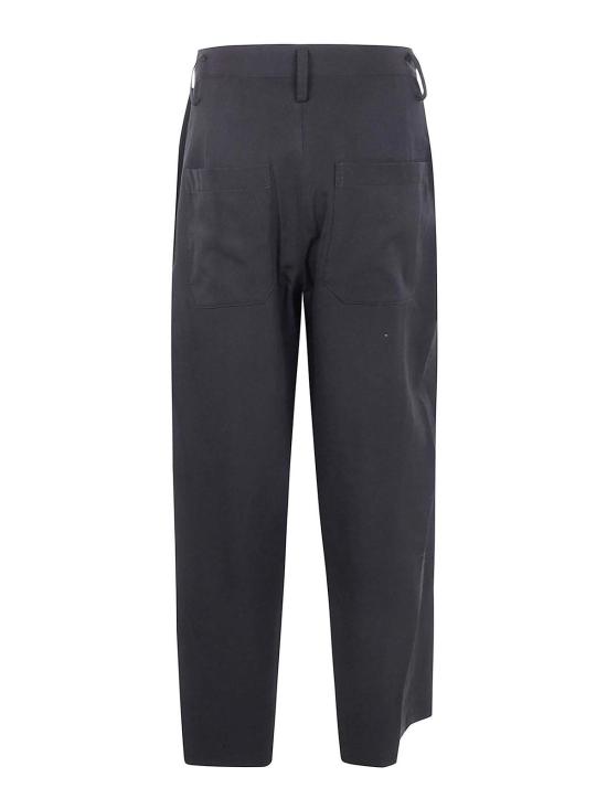25FW 와이즈 요지 야마모토 스트레이트 팬츠 YMP021001 Black - Y’S YOHJI YAMAMOTO