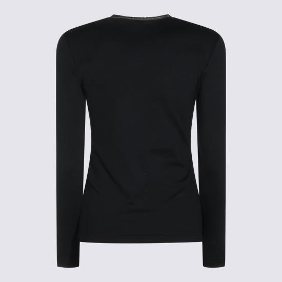26FW 파비아나 필리피 긴팔 티셔츠 JED216F604 L907825 NERO - FABIANA FILIPPI