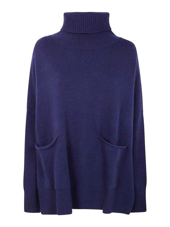 25FW 마리아 터틀넥 YRK011B7 Blue