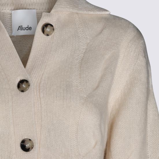 26FW 얼루드 가디건 26577000 40 BIANCO - ALLUDE
