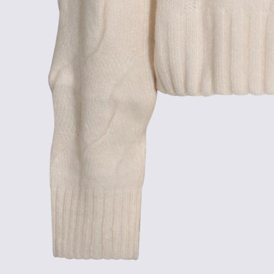 26FW 얼루드 가디건 26577000 40 BIANCO - ALLUDE
