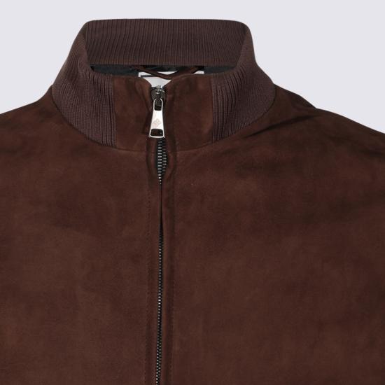 26FW 딸리아토레 가죽 자켓 PAM CHI2601BROWN - TAGLIATORE