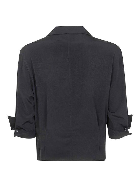 25FW 와이즈 요지 야마모토 셔츠 YQY025003 Black - Y’S YOHJI YAMAMOTO