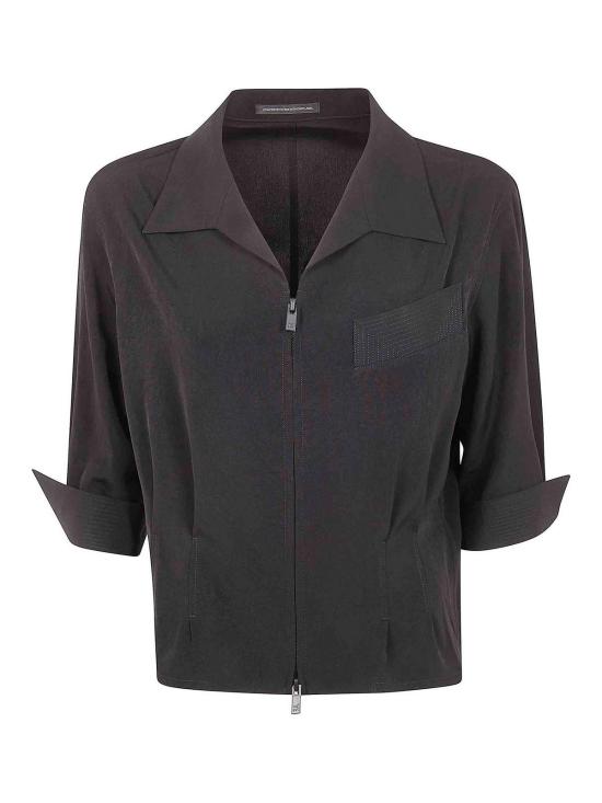 25FW 와이즈 요지 야마모토 셔츠 YQY025003 Black