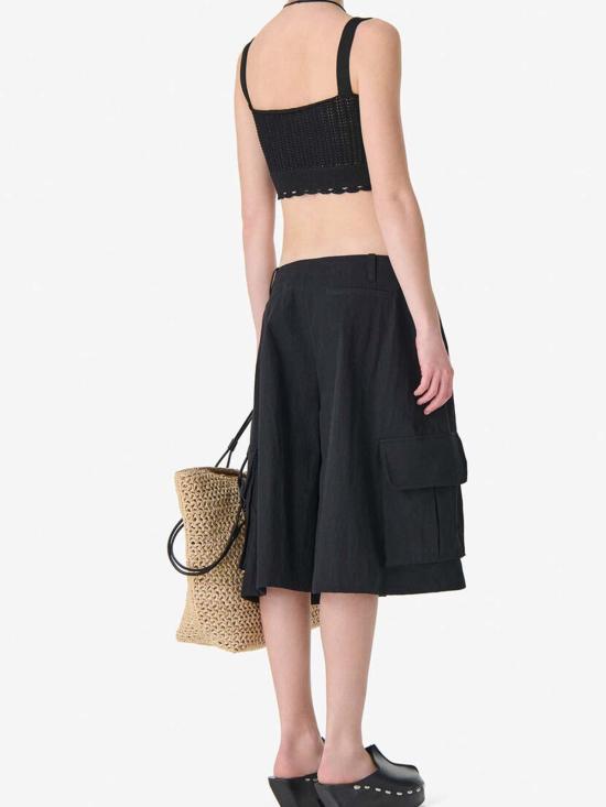 26SS 이로 민소매 티셔츠 26SWM12LYANNEBLA0126S BLACK - IRO