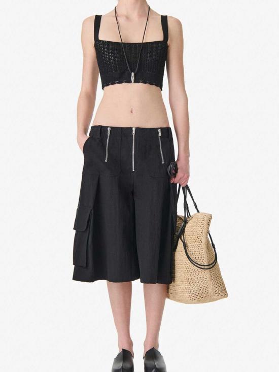 26SS 이로 민소매 티셔츠 26SWM12LYANNEBLA0126S BLACK - IRO