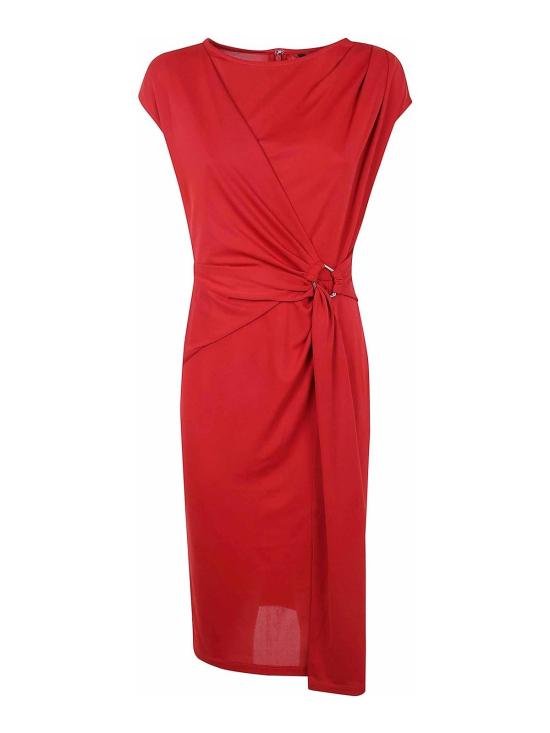 25FW 랄프 로렌 미디 스커트 203601MADISON Red