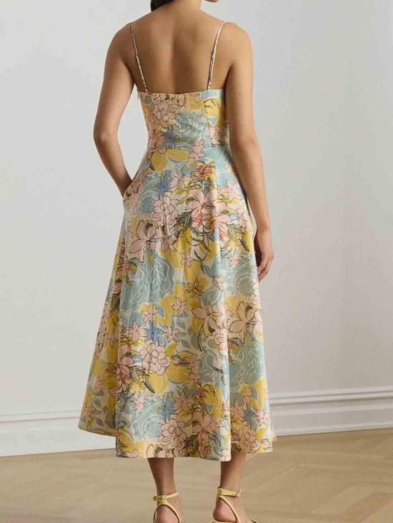 26SS 랄프 로렌 롱 원피스 200P08951001CR Multicolour - RALPH LAUREN