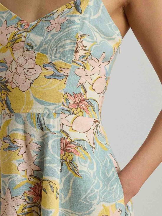 26SS 랄프 로렌 롱 원피스 200P08951001CR Multicolour - RALPH LAUREN