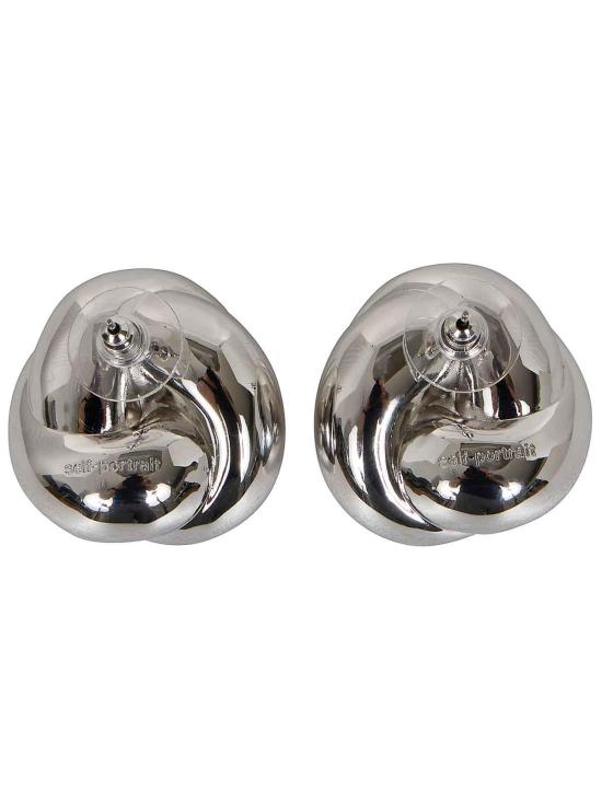 26FW 셀프 포트레이트 이어링 PF26652ESILVER Metallic - SELF PORTRAIT