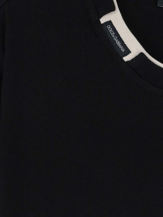 26FW 돌체앤가바나 반팔 티셔츠 G8TW5TFU7EQN0000 BLACK - DOLCE & GABBANA