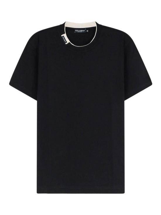 26FW 돌체앤가바나 반팔 티셔츠 G8TW5TFU7EQN0000 BLACK