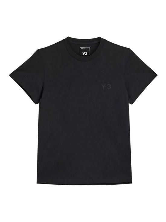 26FW 와이쓰리 반팔 티셔츠 IA2317 BLACK