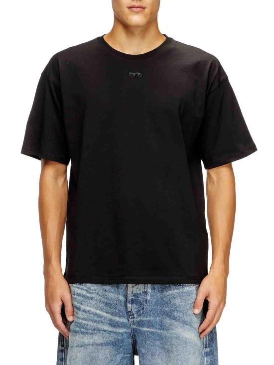 26FW 디젤 반팔 티셔츠 A215620PLAT9XX BLACK - DIESEL
