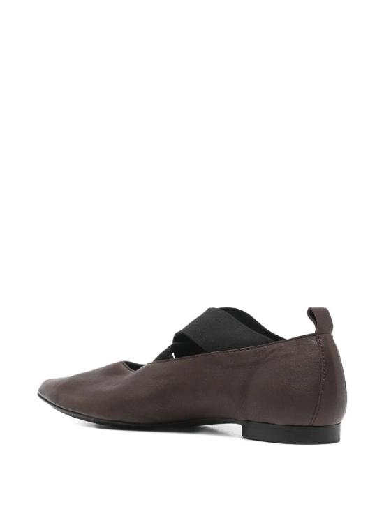 25FW 우마 왕 플랫 슈즈 US9011UW069 Brown - UMA WANG