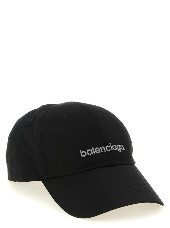 26FW 발렌시아가 테크니컬 로고 볼캡 A001UY4F1B61000 Black - BALENCIAGA