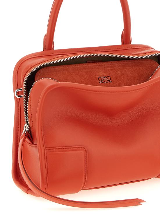26FW 로에베 소프트 카프스킨 스몰 아마조나 180 백 A039AS0X015557 Orange - LOEWE