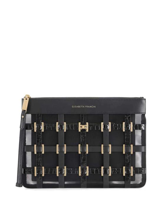 25FW 엘리자베타프랜치 클러치/파우치 BS03A62E2110 Black - ELISABETTA FRANCHI