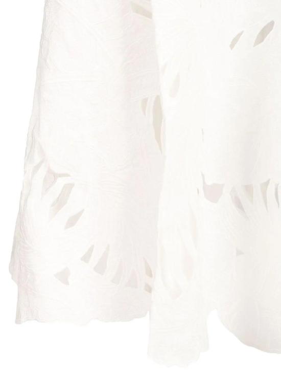 26FW 짐머만 롱 스커트 9048SSS263IVO White - ZIMMERMANN