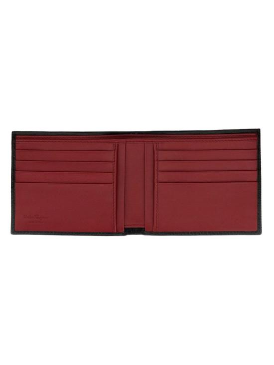  살바토레 페라가모 간치니 지갑 68595666A063007 BLACK - SALVATORE FERRAGAMO