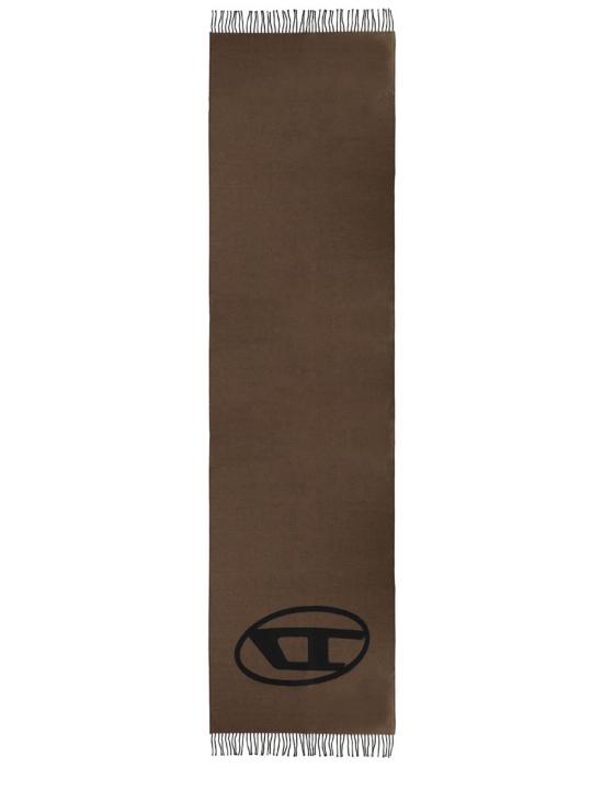25FW 디젤 머플러/스카프 A175720AKBM7FGA BROWN - DIESEL