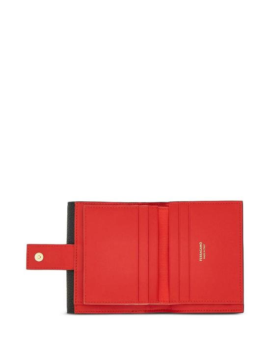26FW 살바토레 페라가모 간치니 멀티 포켓 반지갑 2209610785777NERO BLACK - SALVATORE FERRAGAMO