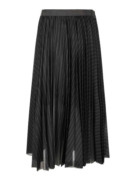  사카이 롱 스커트 2507803816 BLACK - SACAI