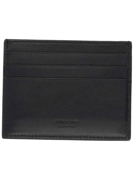 26FW 살바토레 페라가모 간치니 크레딧 카드 홀더 788738661749001 BLACK - SALVATORE FERRAGAMO