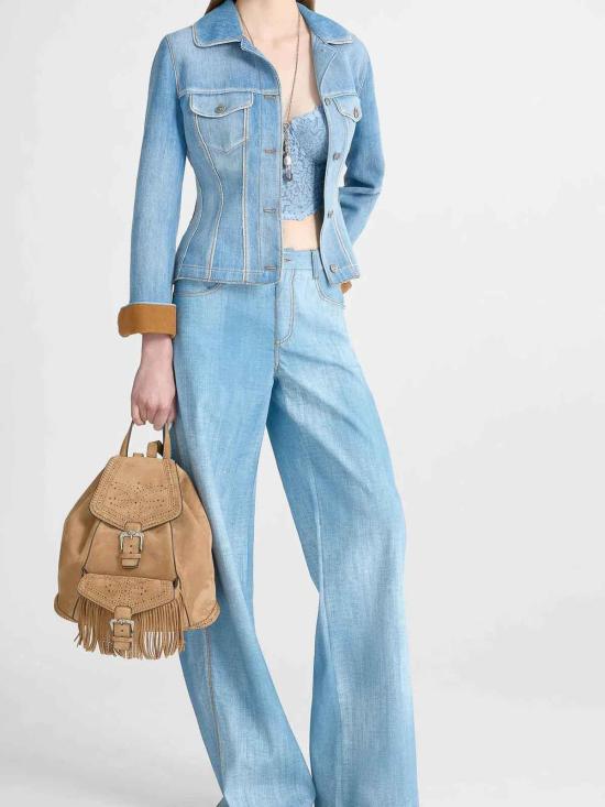 26SS 에르마노 설비노 데님 팬츠 D487P367TEEMYS4217 Denim - ERMANNO SCERVINO