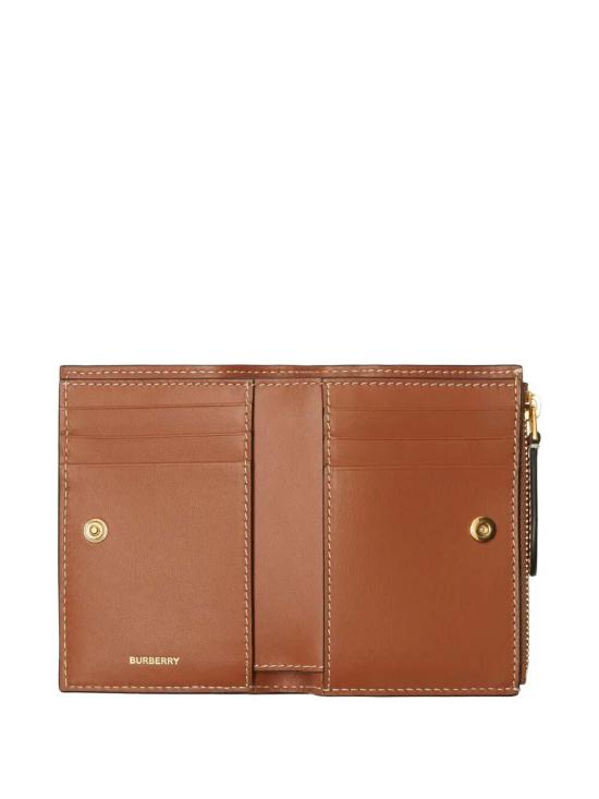 26FW 버버리 체크 숏 월렛 8109807 BROWN - BURBERRY