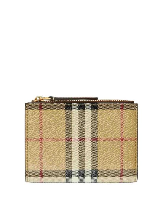 26FW 버버리 체크 숏 월렛 8109807 BROWN
