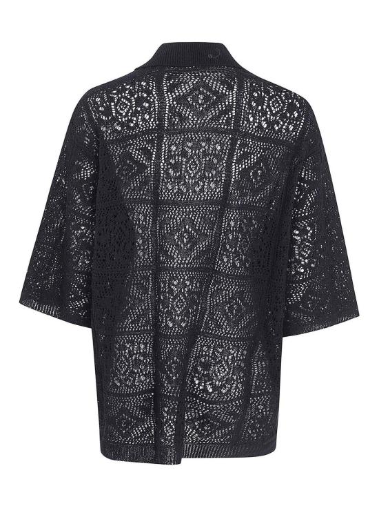 25FW 와이즈 요지 야마모토 블라우스 YKK080822 BLACK - Y’S YOHJI YAMAMOTO