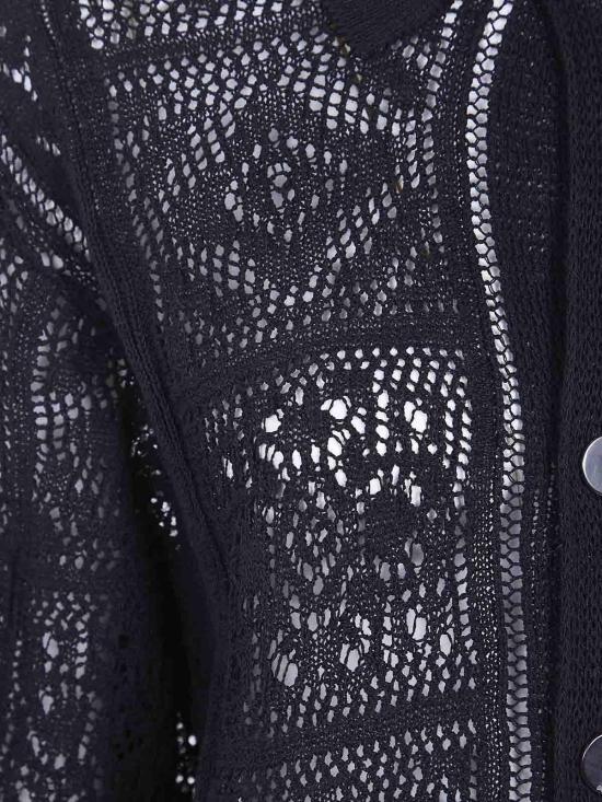 25FW 와이즈 요지 야마모토 블라우스 YKK080822 BLACK - Y’S YOHJI YAMAMOTO