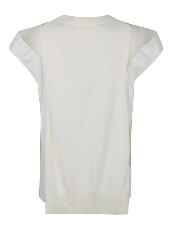  사카이 탑 2507848151 White - SACAI