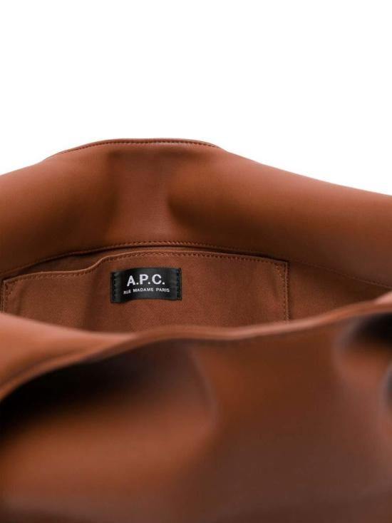 26FW 아페쎄 니논 토트백 PUAATM61565CADHAZELNUT BROWN - A.P.C.