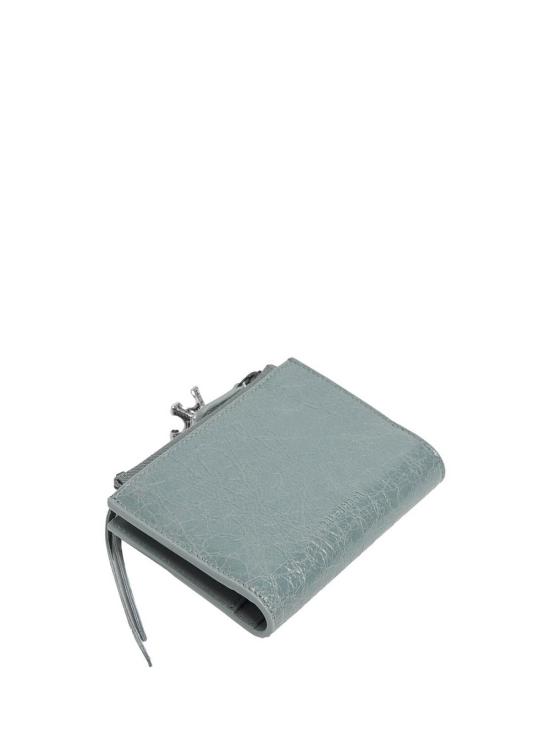 26FW 발렌시아가 르 시티 바이폴드 지갑 램스킨 8463602ACOT4751 BLUE - BALENCIAGA