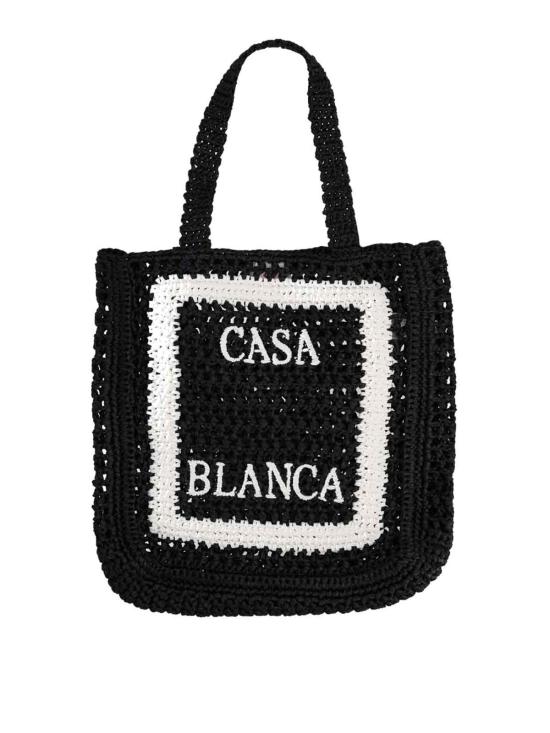 26SS 카사블랑카 토트백 ASP26BAG17502BLACK