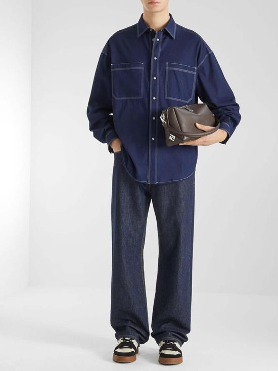 26FW 펜디 루이 미디움 레더 백 7VA672ASIHF0H3A Brown - FENDI